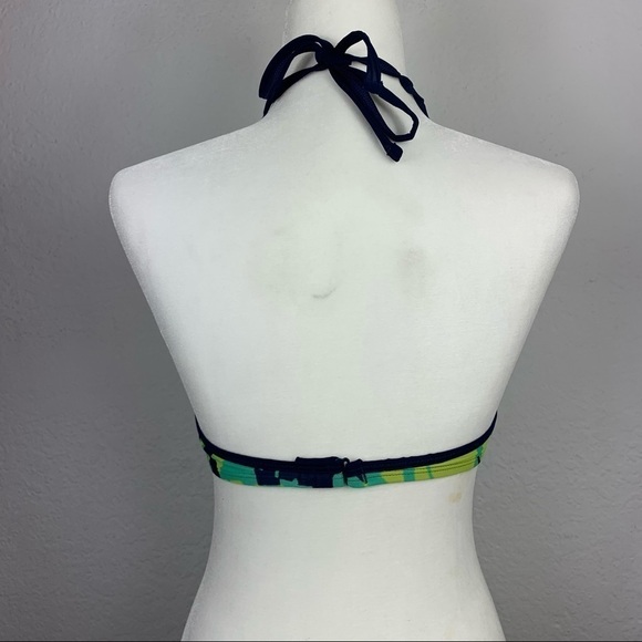 AEIRE UnderWire Push Up Halter Top Swim Top - Picture 3 of 4